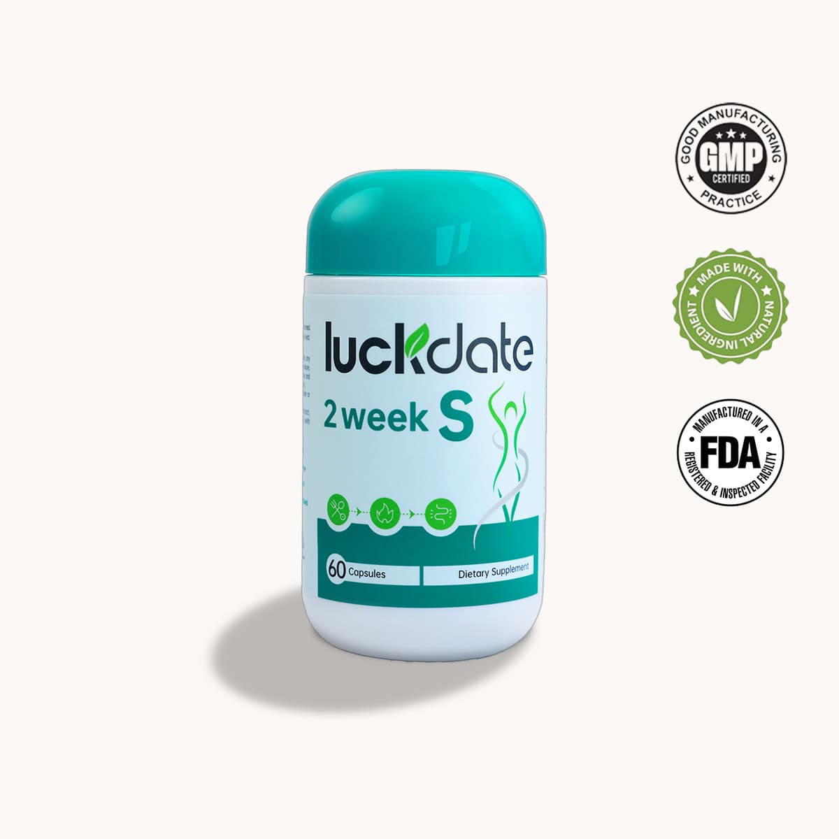 2 Weeks Gut Support Supplement | LuckDate x OmniHealth