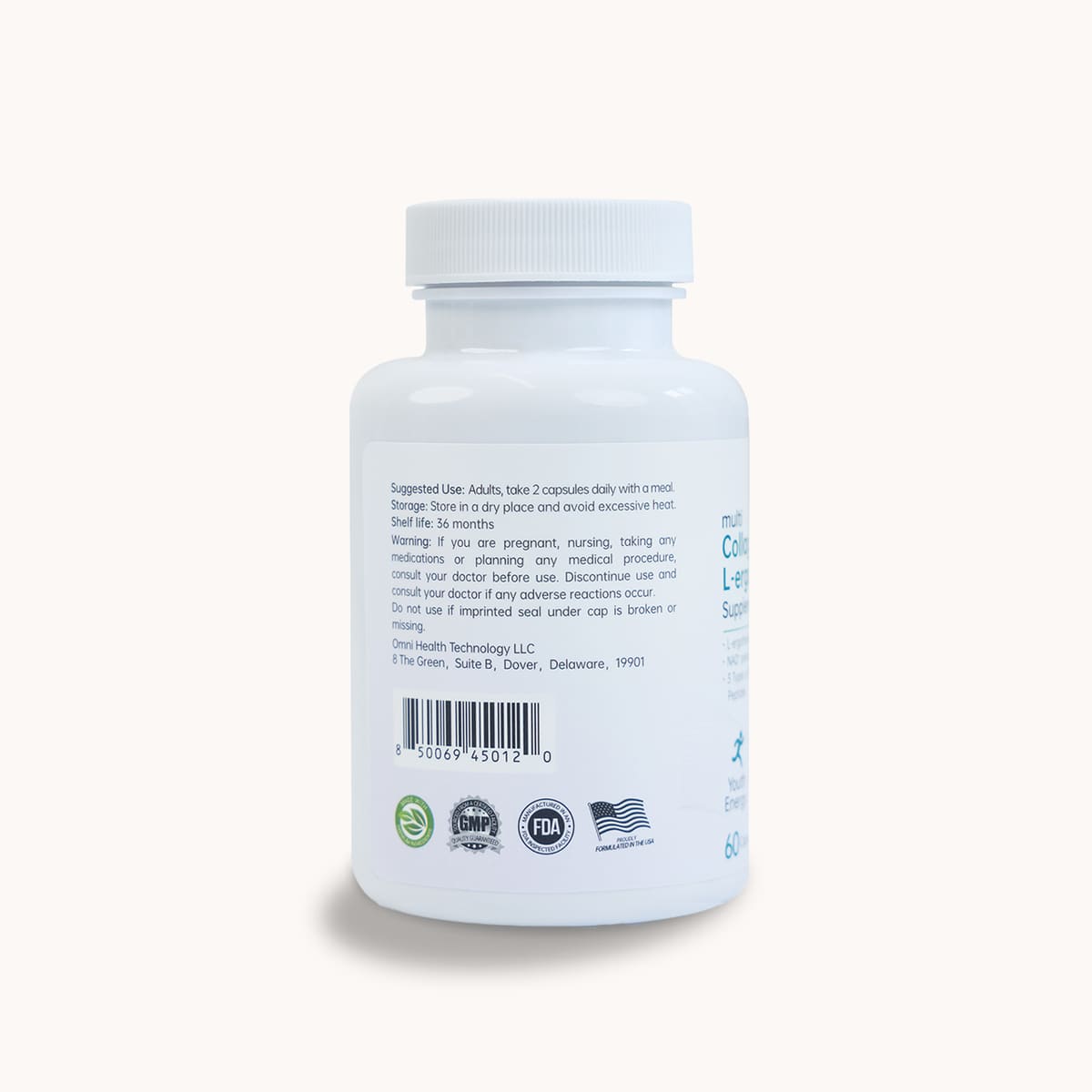 7-in-1 NAD+ Anti-Aging Formula Supplement | LuckDate x OmniHealth