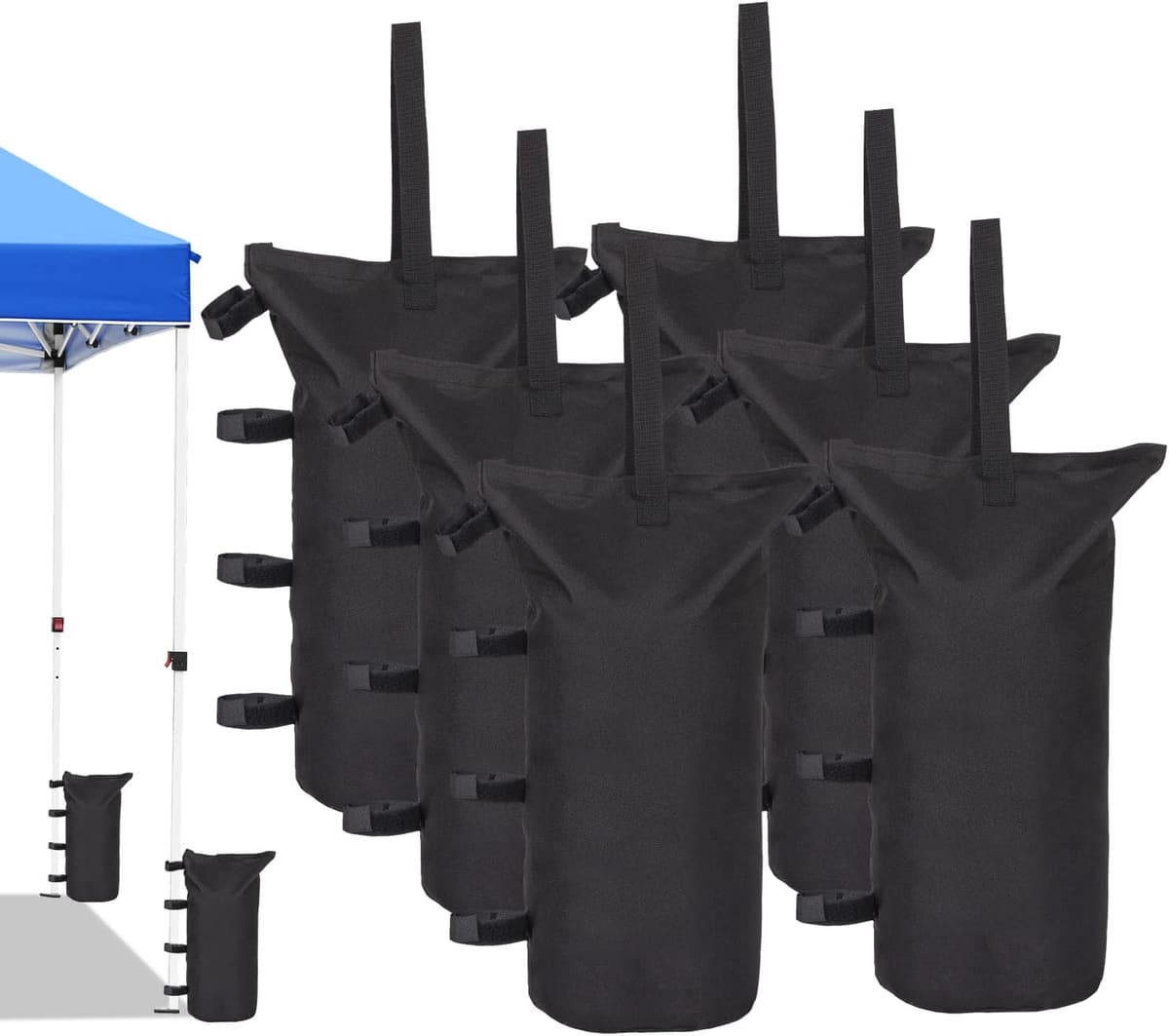 Ainfox Heavy Duty Canopy Sand Bags for Canopy, Pop up Canopy Tent - 168lbs