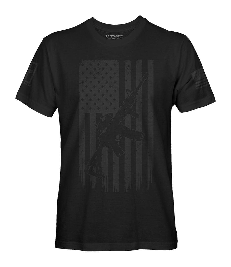 American Rifle Flag Stealth T-Shirt