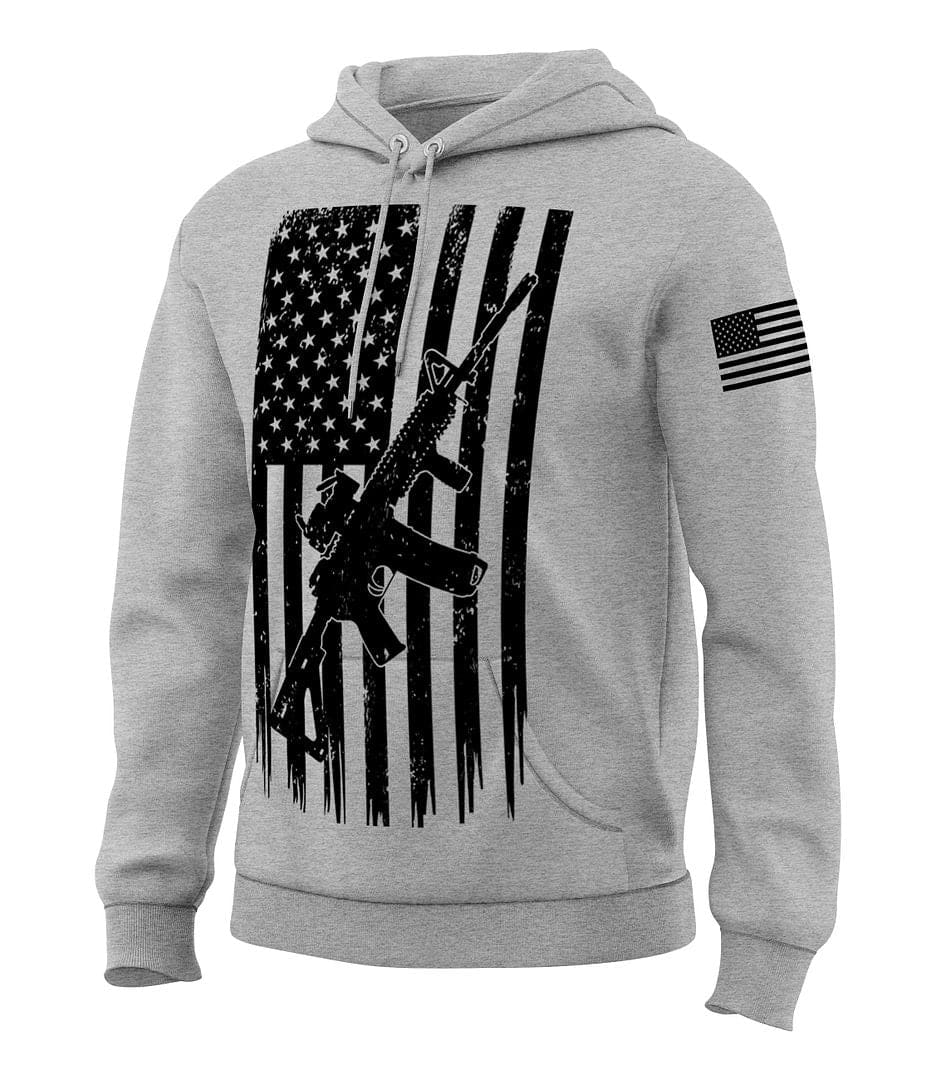 American Rifle Flag Sweatshirt