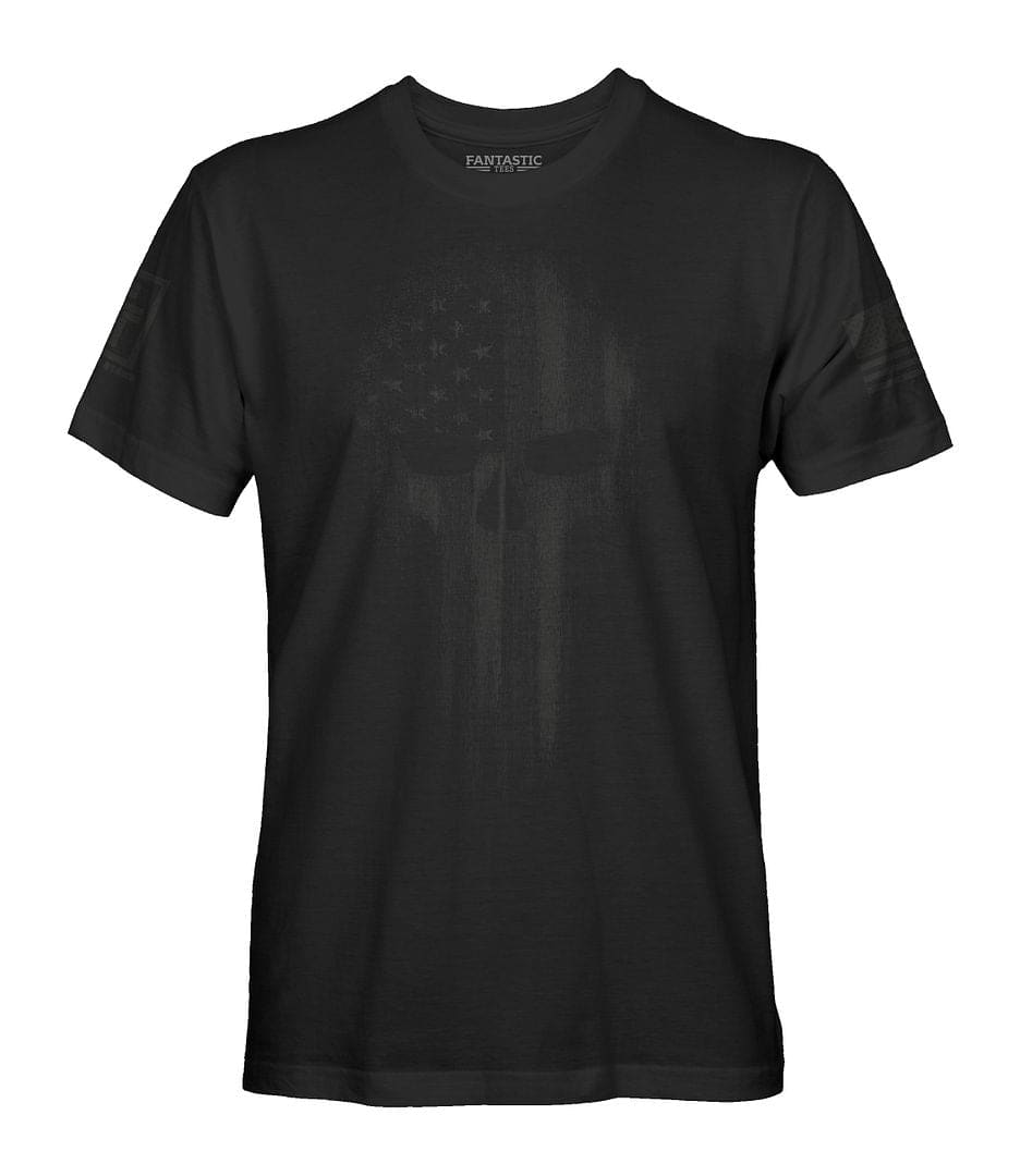 American Skull Stealth T-Shirt