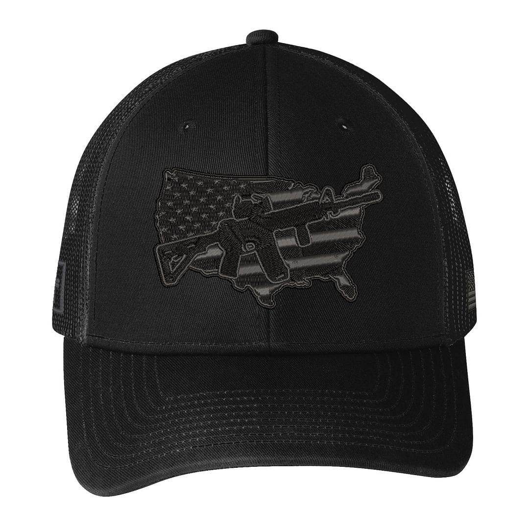 AR America Map Trucker Hat