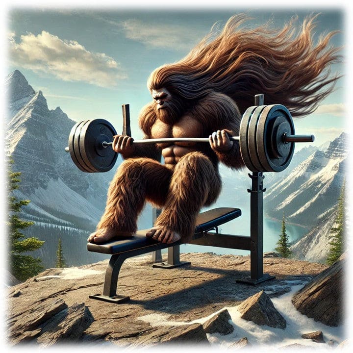 "BIGFOOT Beast Mode - Bench Day" - ASScoozie Design on FrostBuddy Universal Buddy | A Sweet Sip