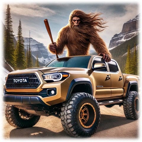 "BIGFOOT Toy Truck" - ASScoozie Design on FrostBuddy Universal Buddy | A Sweet Sip