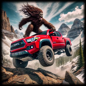 "BIGFOOT Tundra King - Hood Ambush" - ASScoozie Design on FrostBuddy Universal Buddy | A Sweet Sip