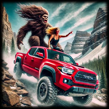 "BIGFOOT Tundra King - Wild Ride" - ASScoozie Design on FrostBuddy Universal Buddy | A Sweet Sip
