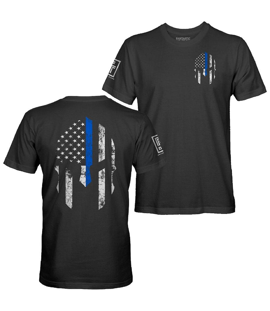 Blue Line Spartan T-Shirt