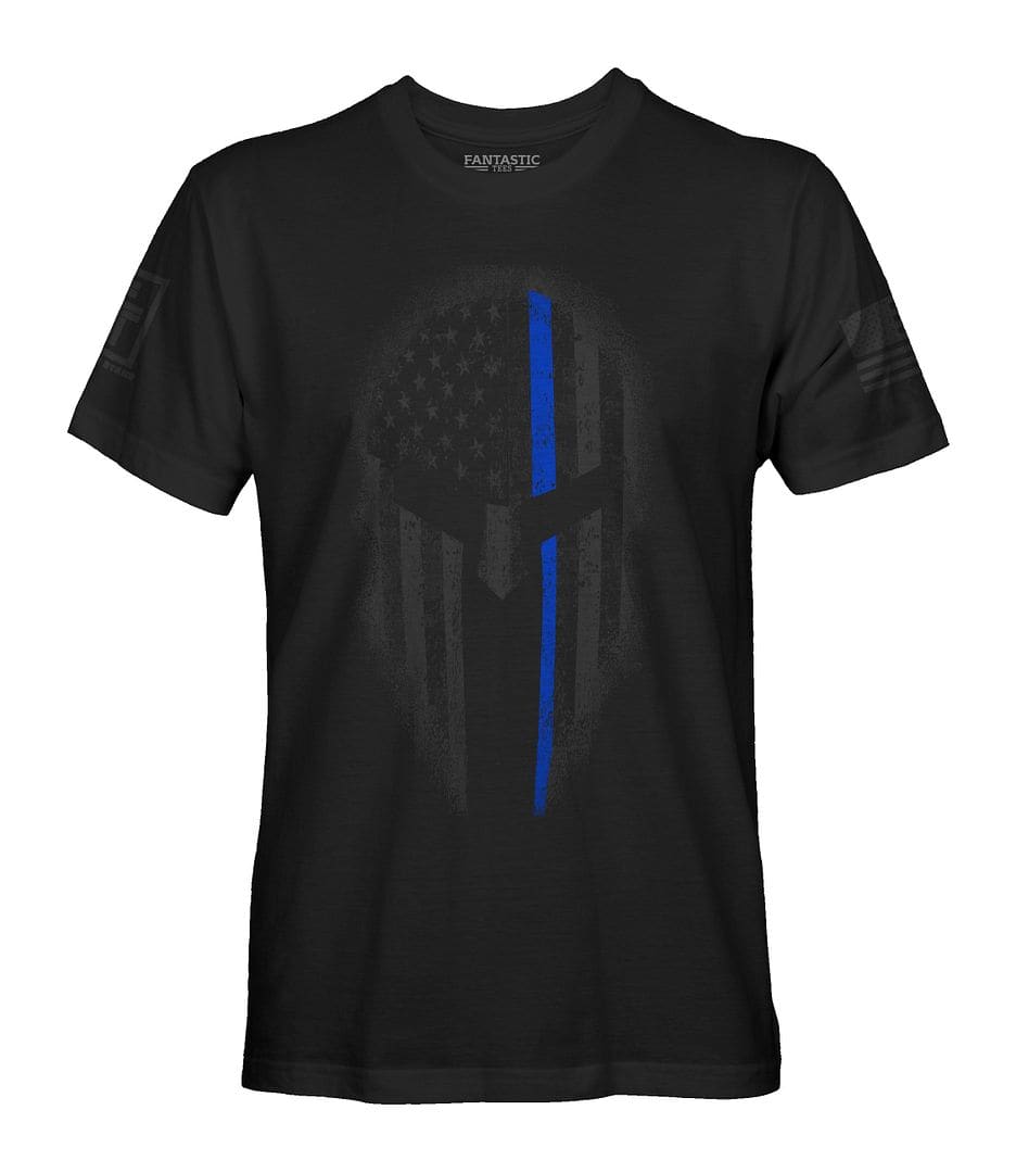 Blue Spartan Stealth T-Shirt