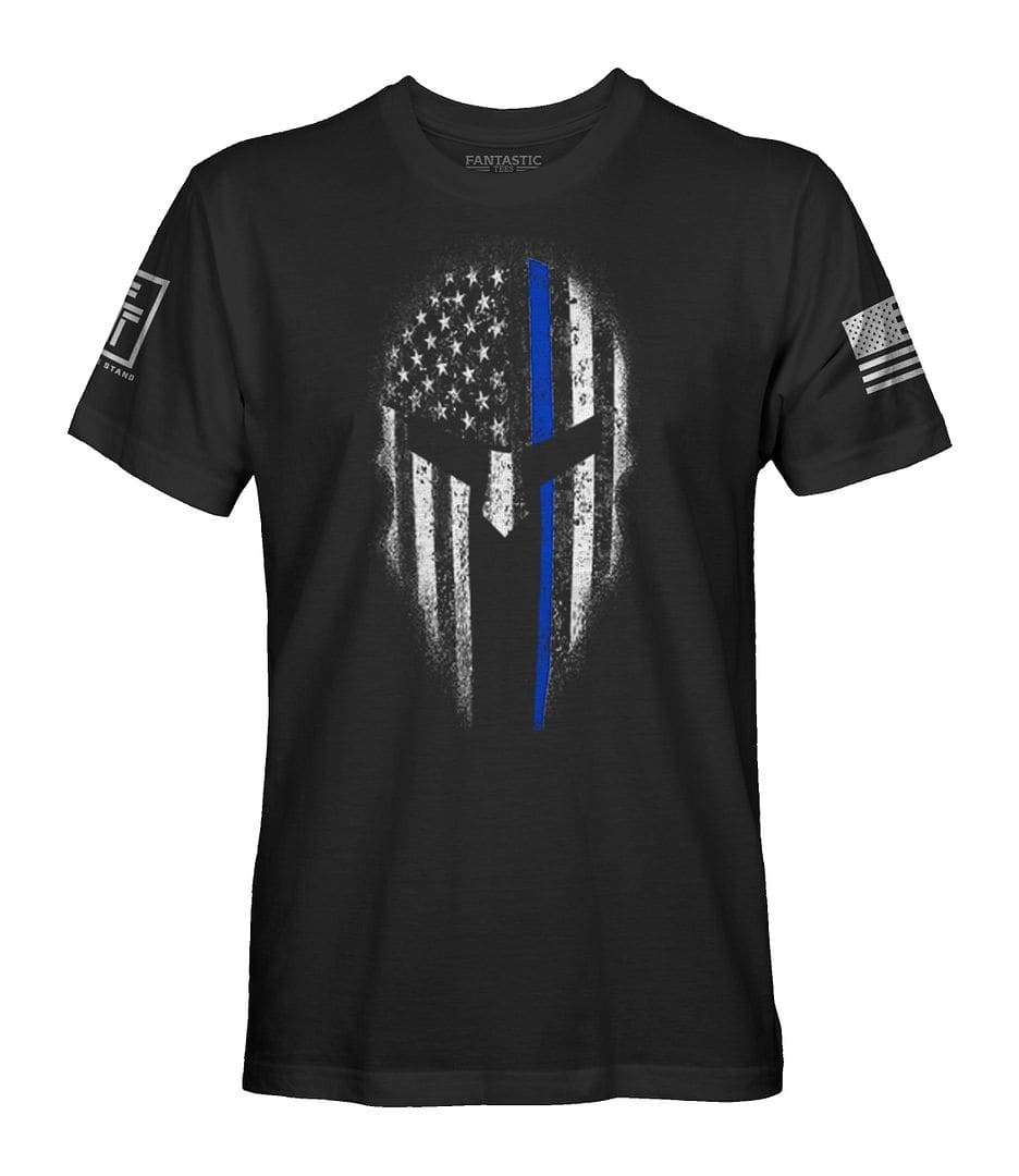 Blue Spartan T-Shirt