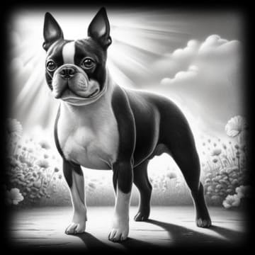 "Boston Terrier - Blooming Love" - ASScoozie Design on FrostBuddy Universal Buddy | A Sweet Sip