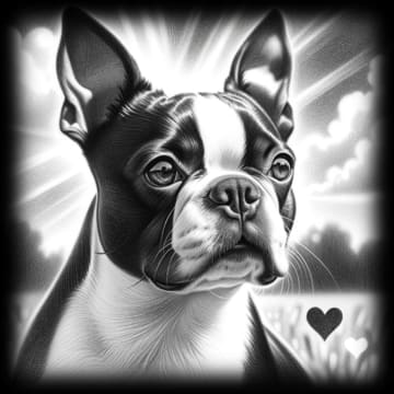 "Boston Terrier - Radiant Heart" - ASScoozie Design on FrostBuddy Universal Buddy | A Sweet Sip