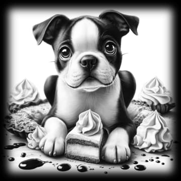 "Boston Terrier - Sweet Tooth" - ASScoozie Design on FrostBuddy Universal Buddy | A Sweet Sip