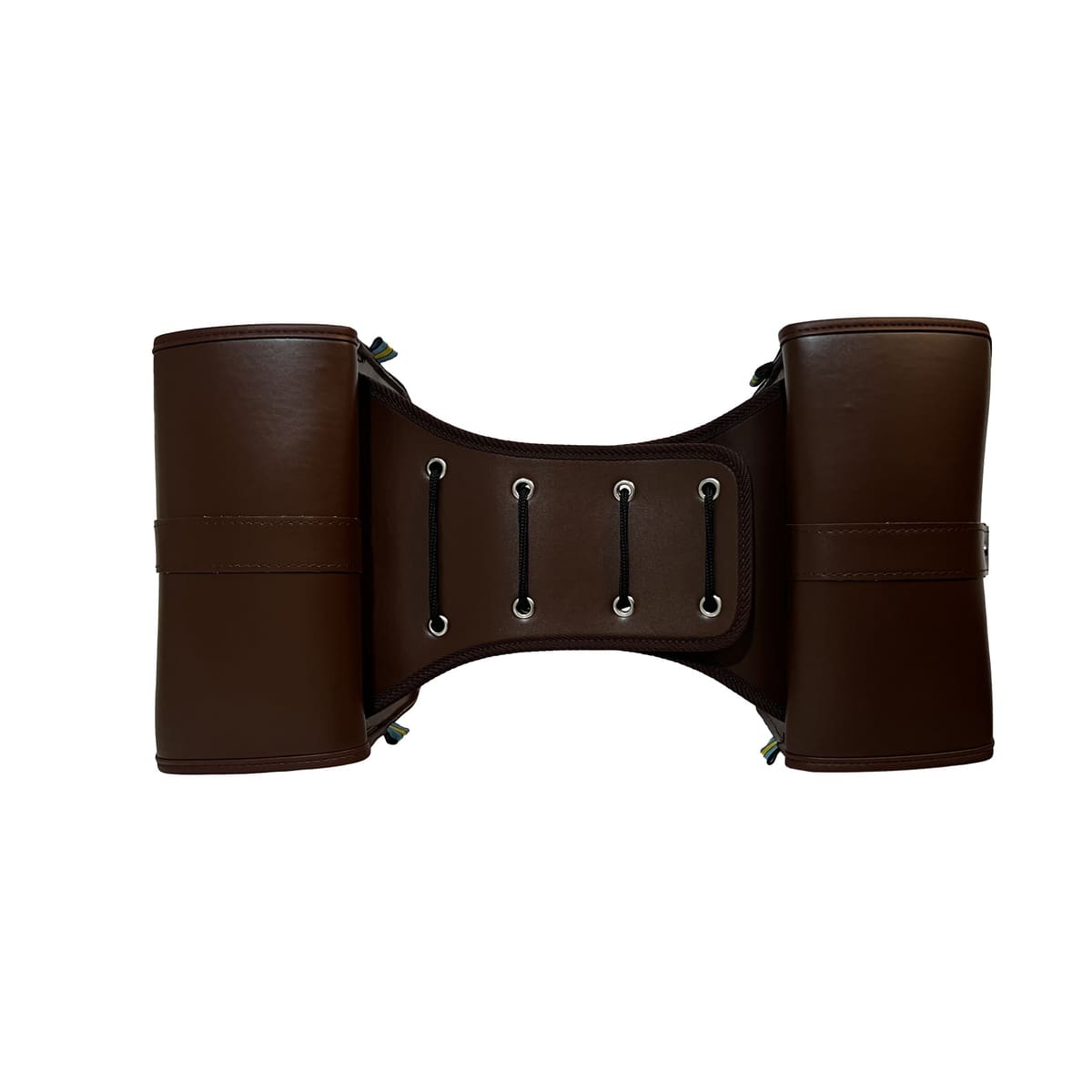 Burchda E-Bike Brown Leather Bag Durable Travel Bike Bag Mountain Bike Bag Luggage Bag