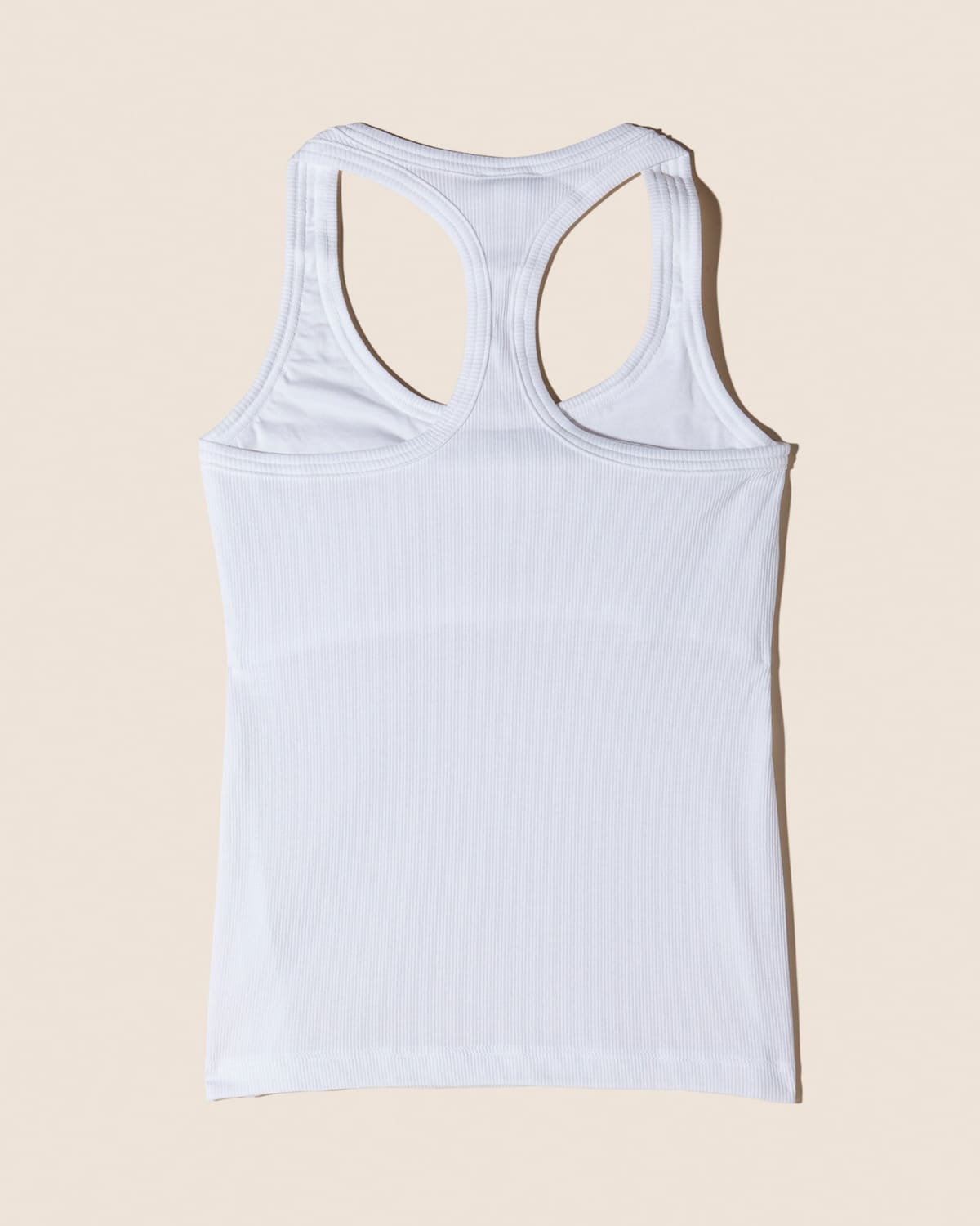 Ana Racerback Camisole Tween - White