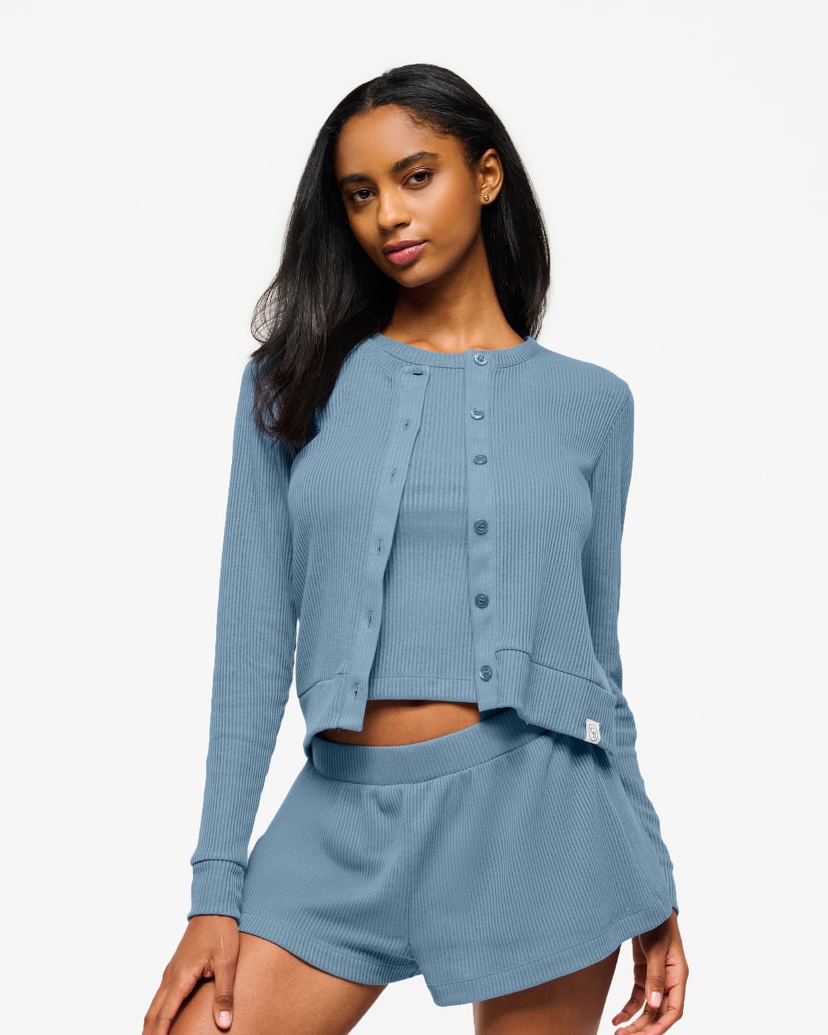 Cotton Cardigan - Lago