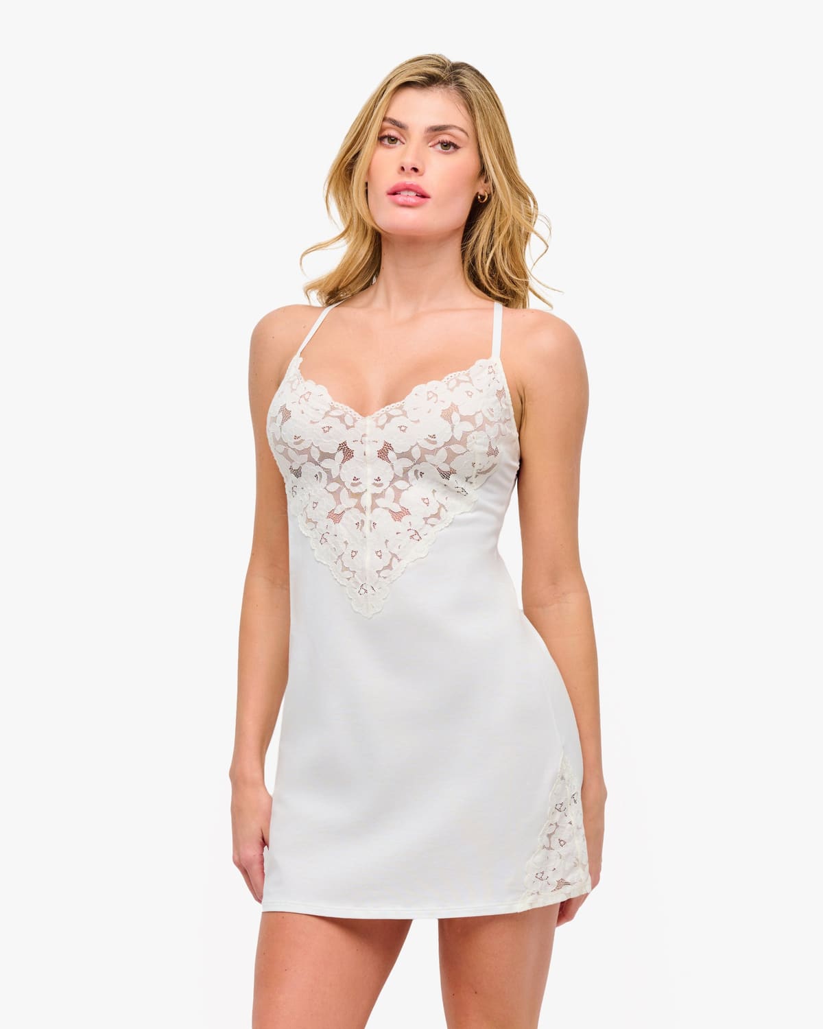 Cotton Slip - Moon Ivory