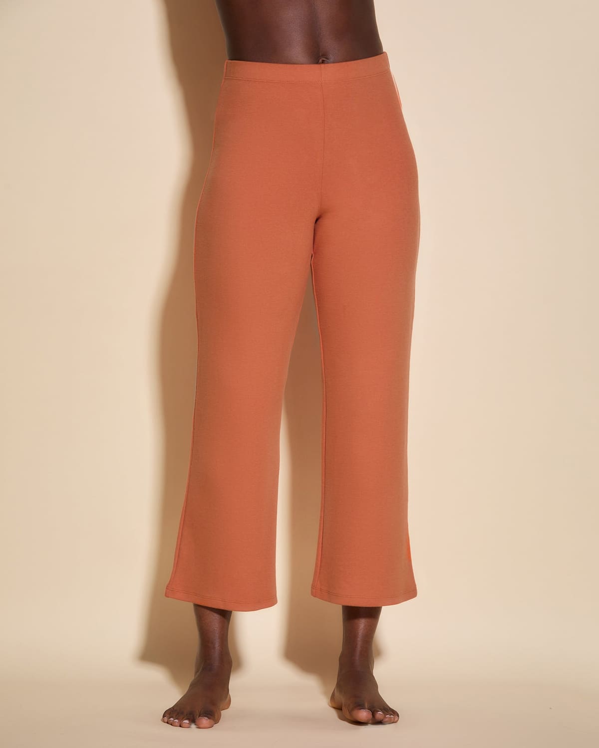 Crop Flare Pant - Sahara