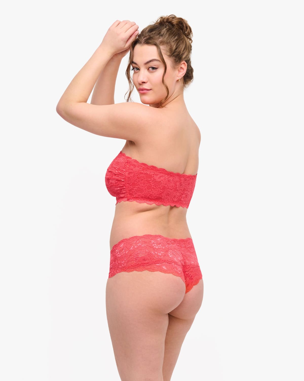 Curvy Flirtie Bandeau Bra - Ibisco