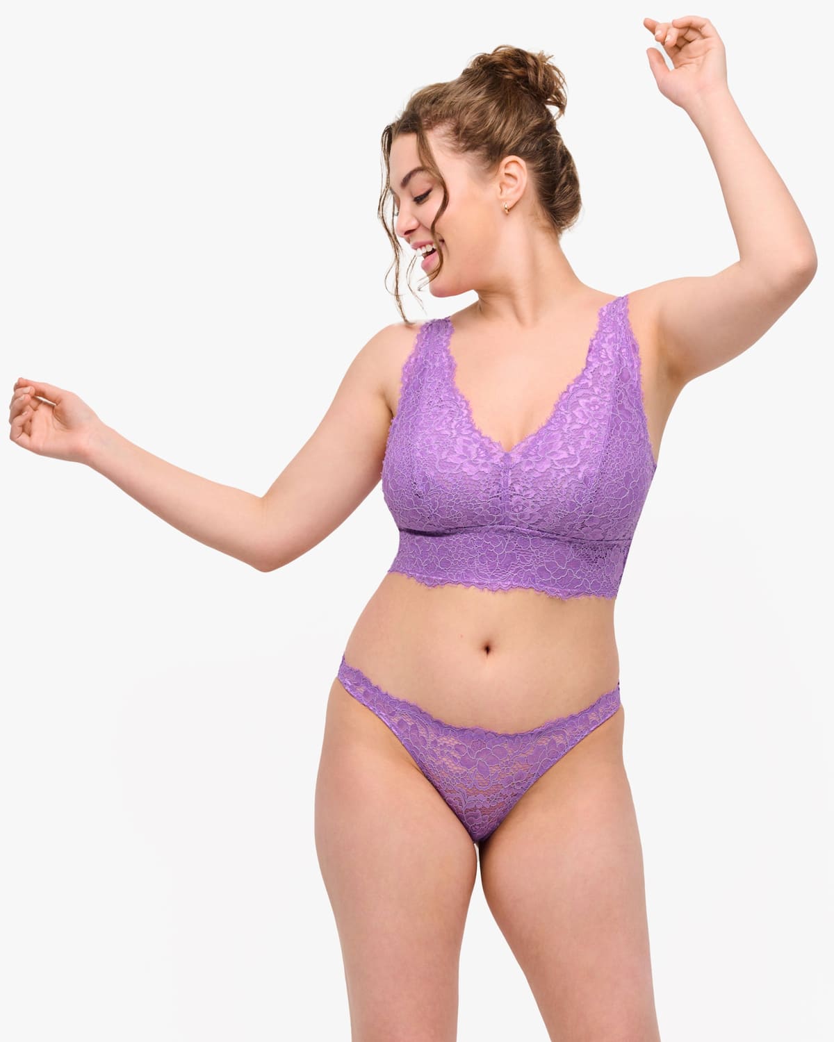Curvy Longline Bralette - Linaria