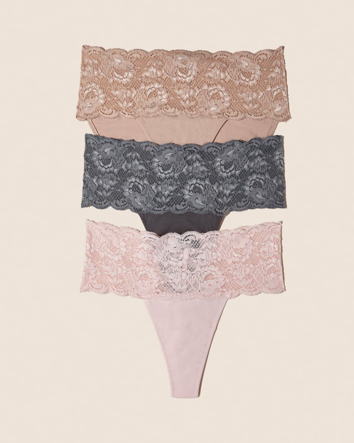 Emergency Panty 3 Pack - Sette Pink Lilly Platinum