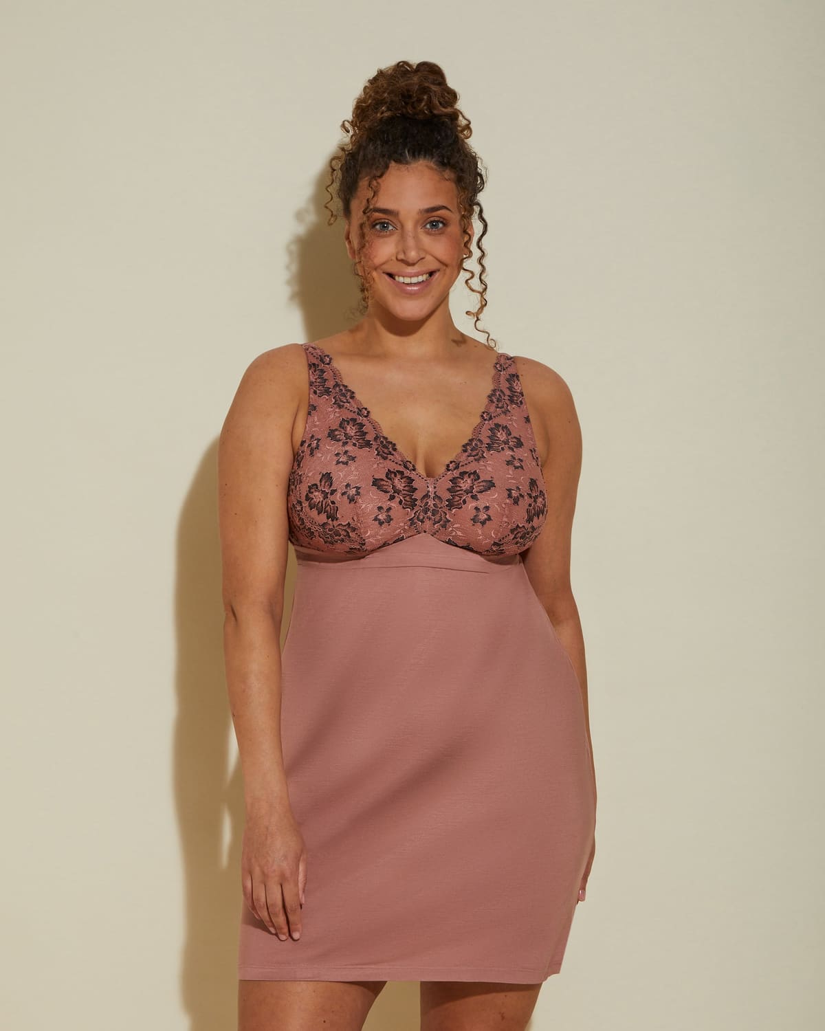 Extended Chemise - Tunis/Black