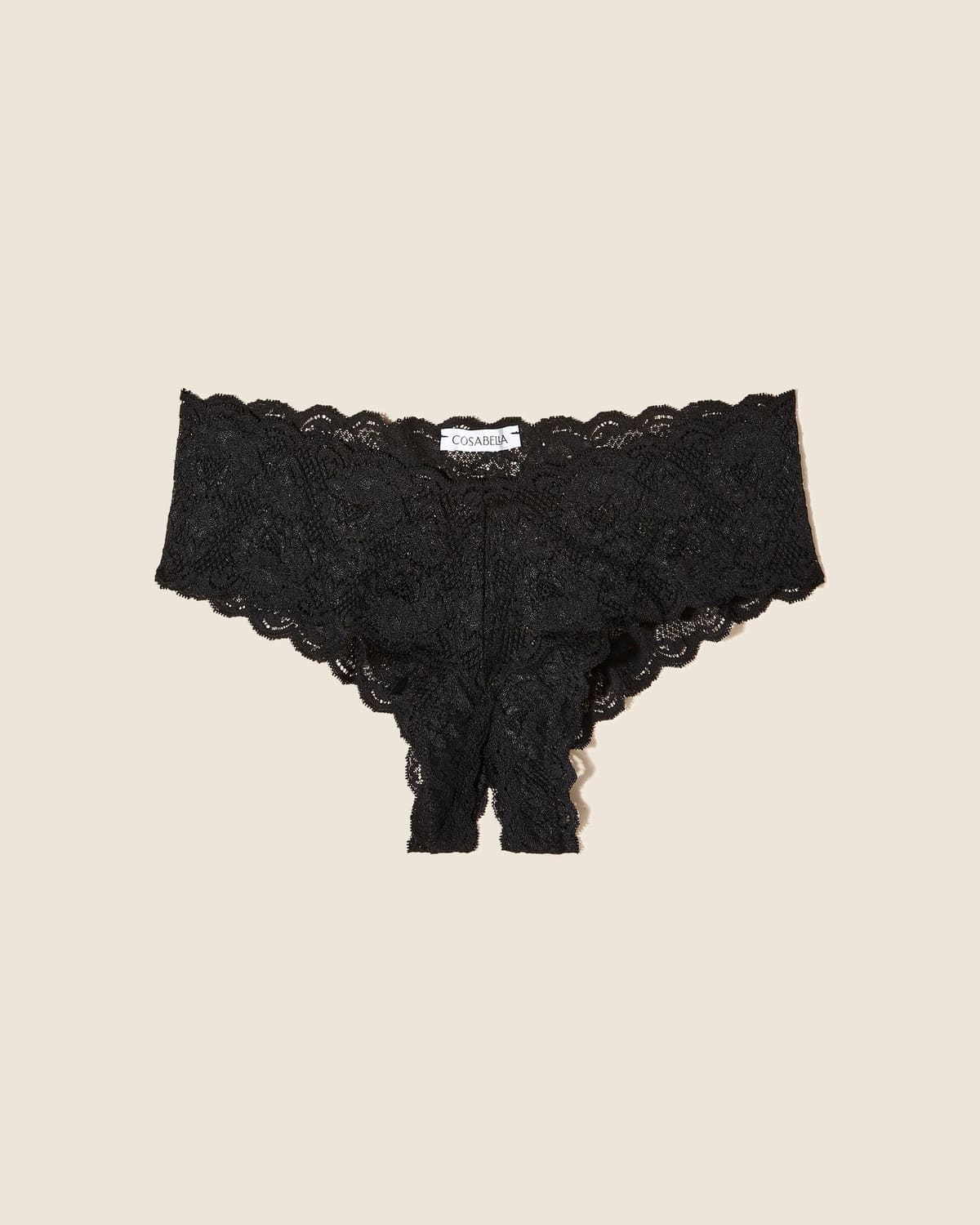 Extended Naughty Boyshort - Black