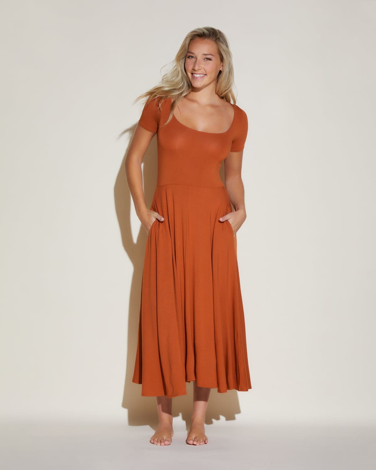 Flare Dress - Sahara