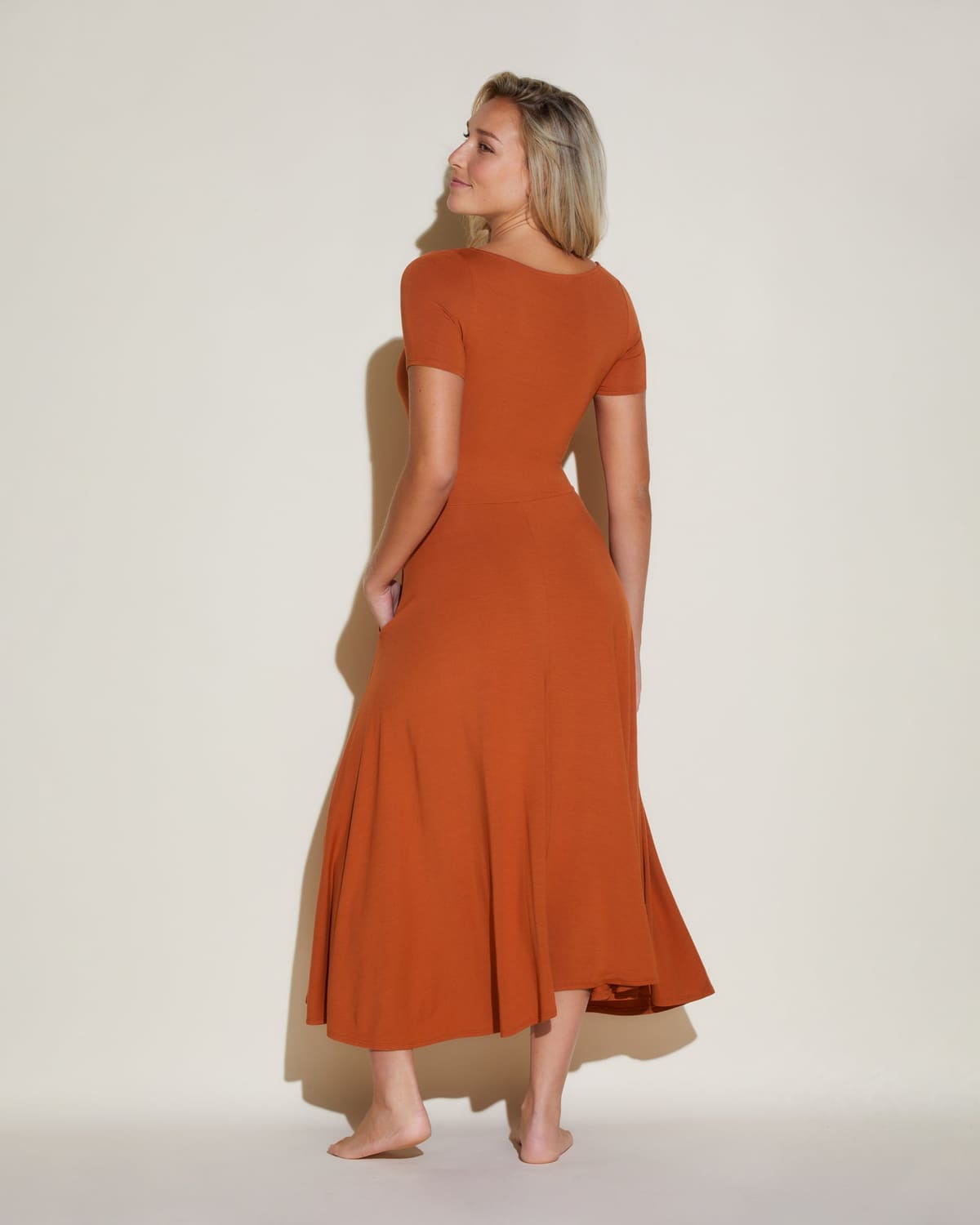 Flare Dress - Sahara