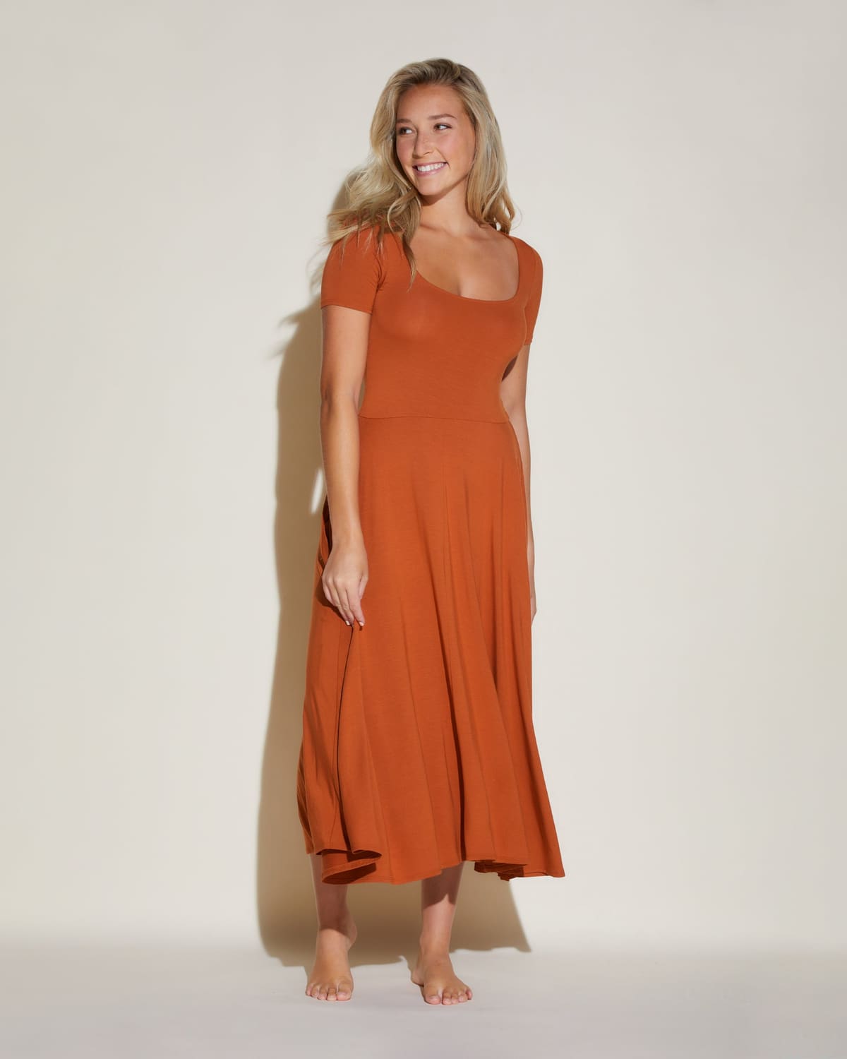 Flare Dress - Sahara