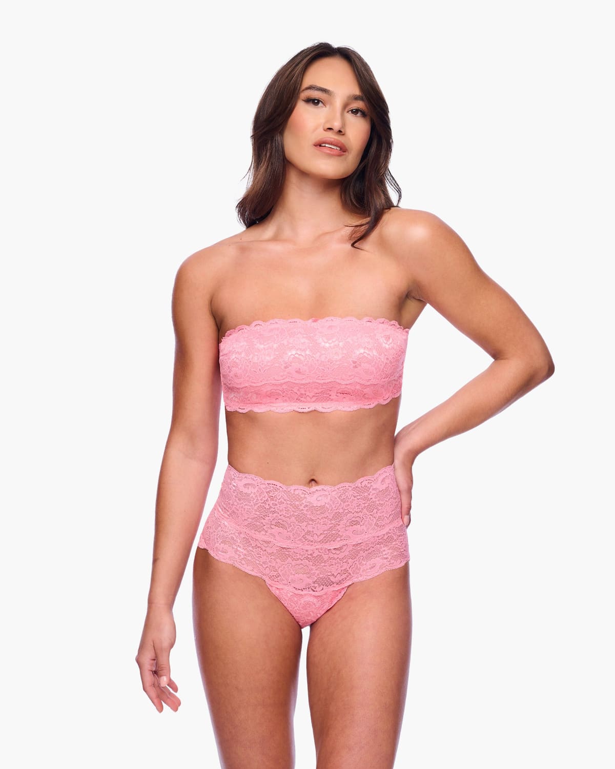 Flirtie Bandeau Bra - Passiflora