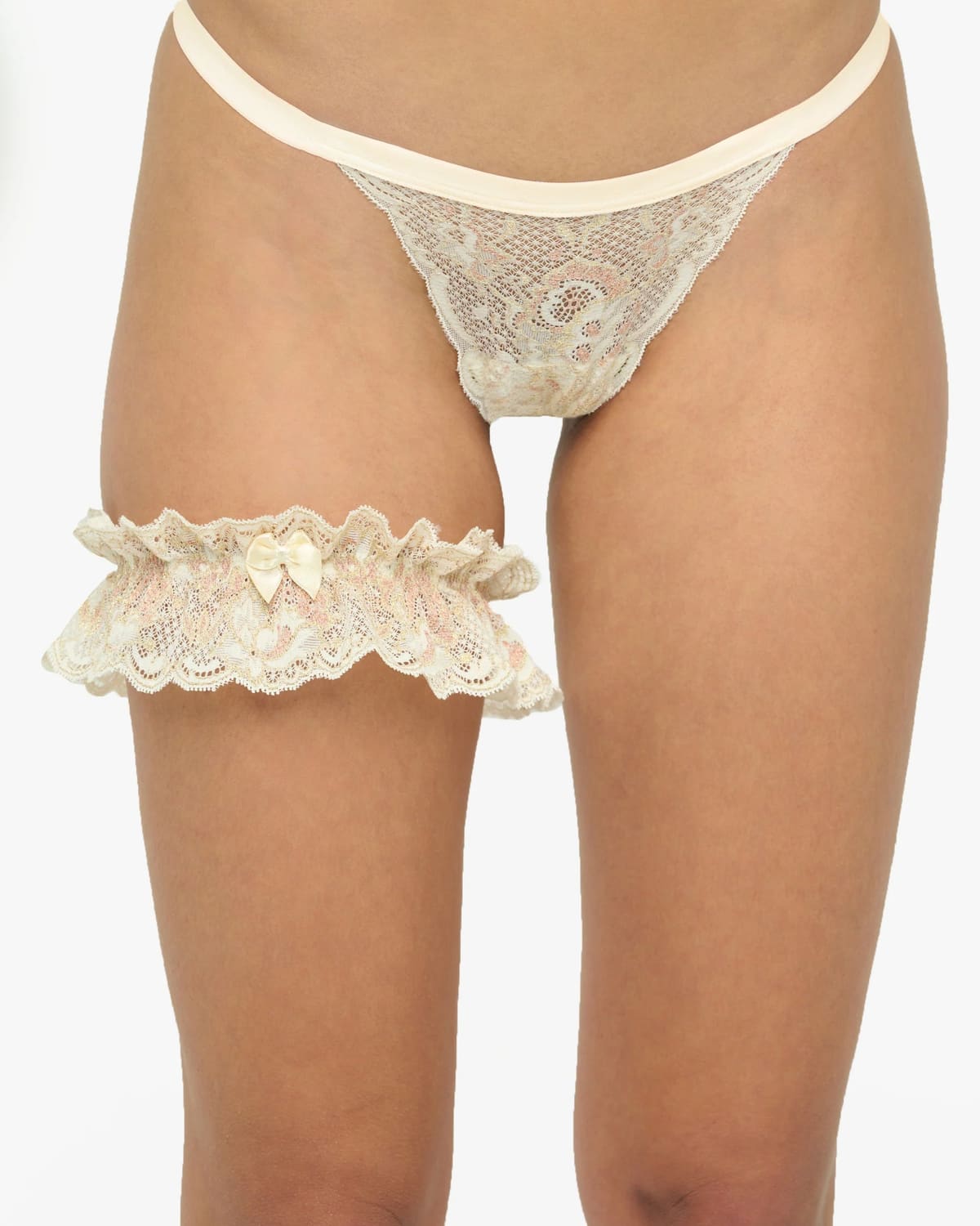 Garter - Moon Ivory/Rose Gold
