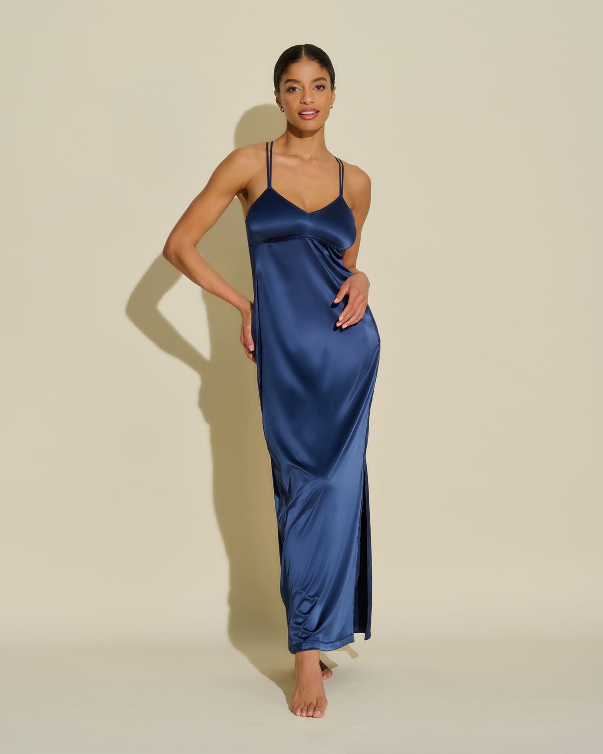 Gown - Navy Blue