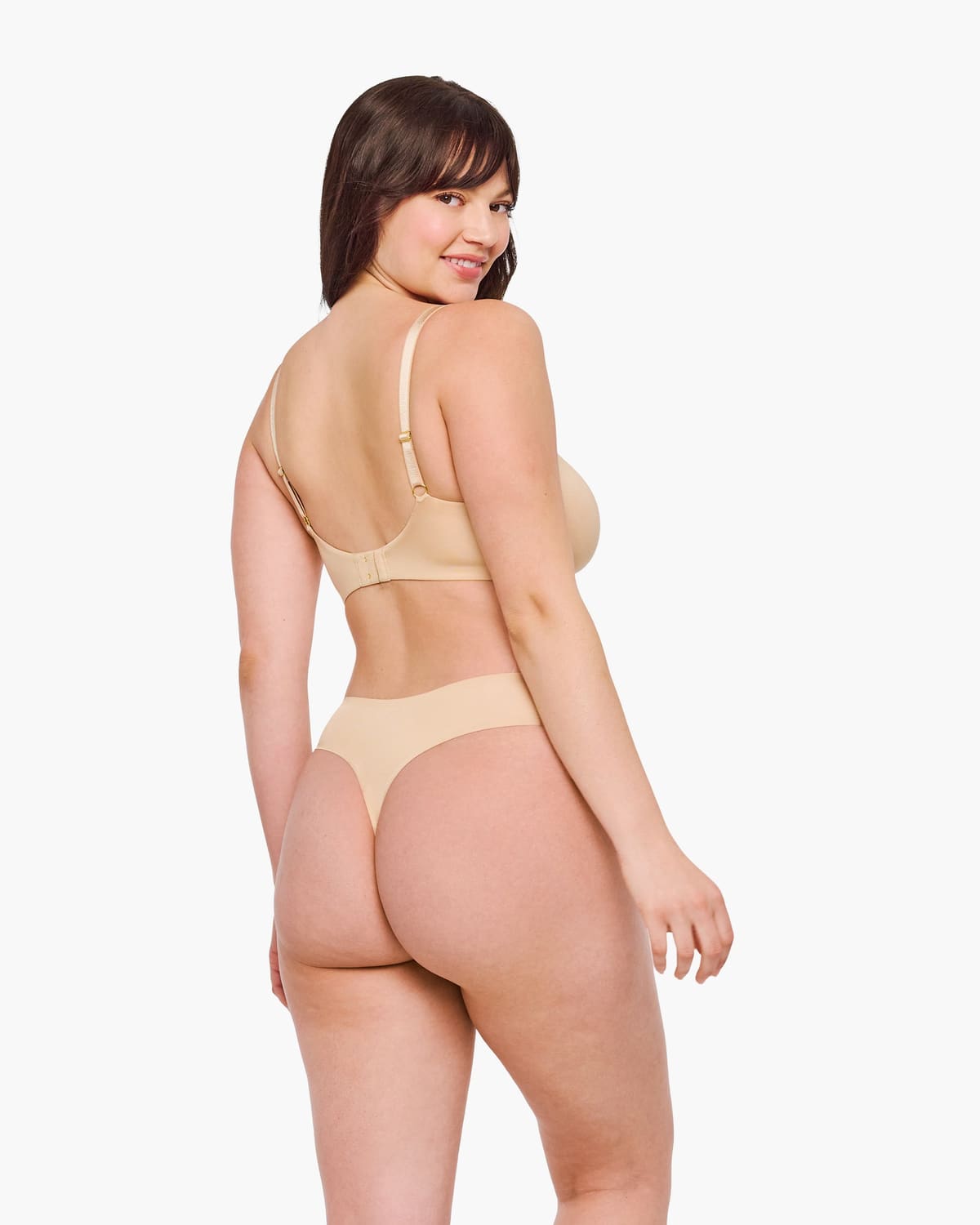 High Waist Thong - Sabbia