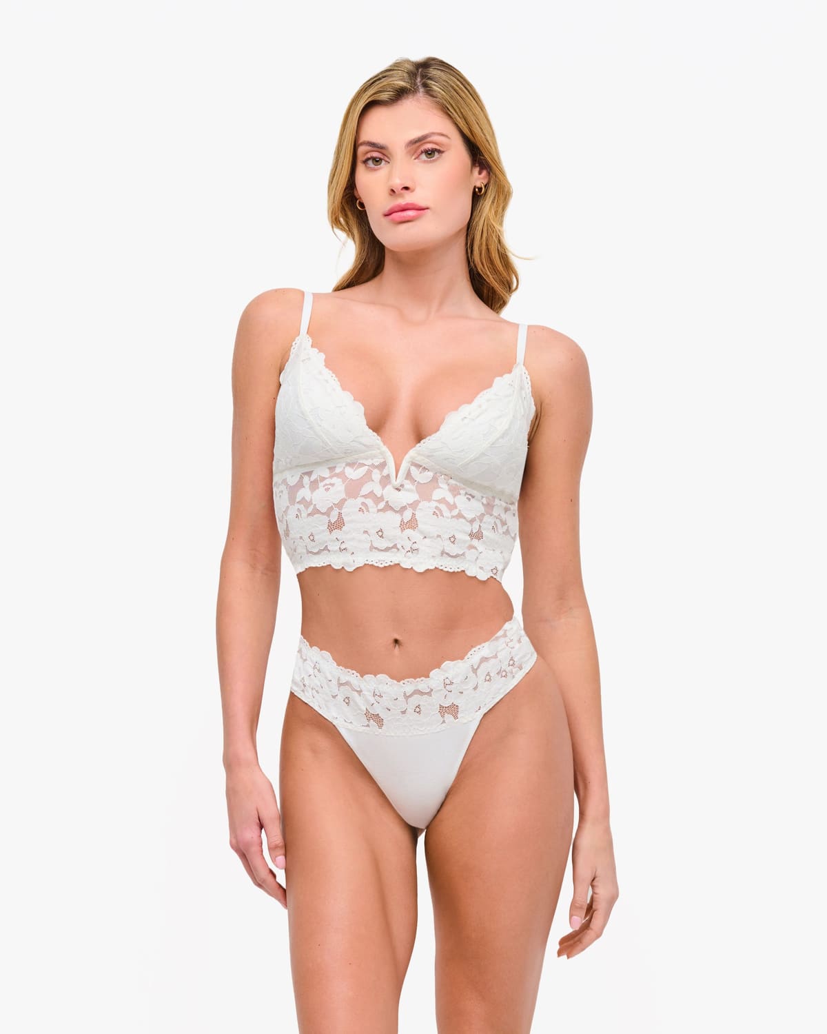 Longline Bralette - Moon Ivory