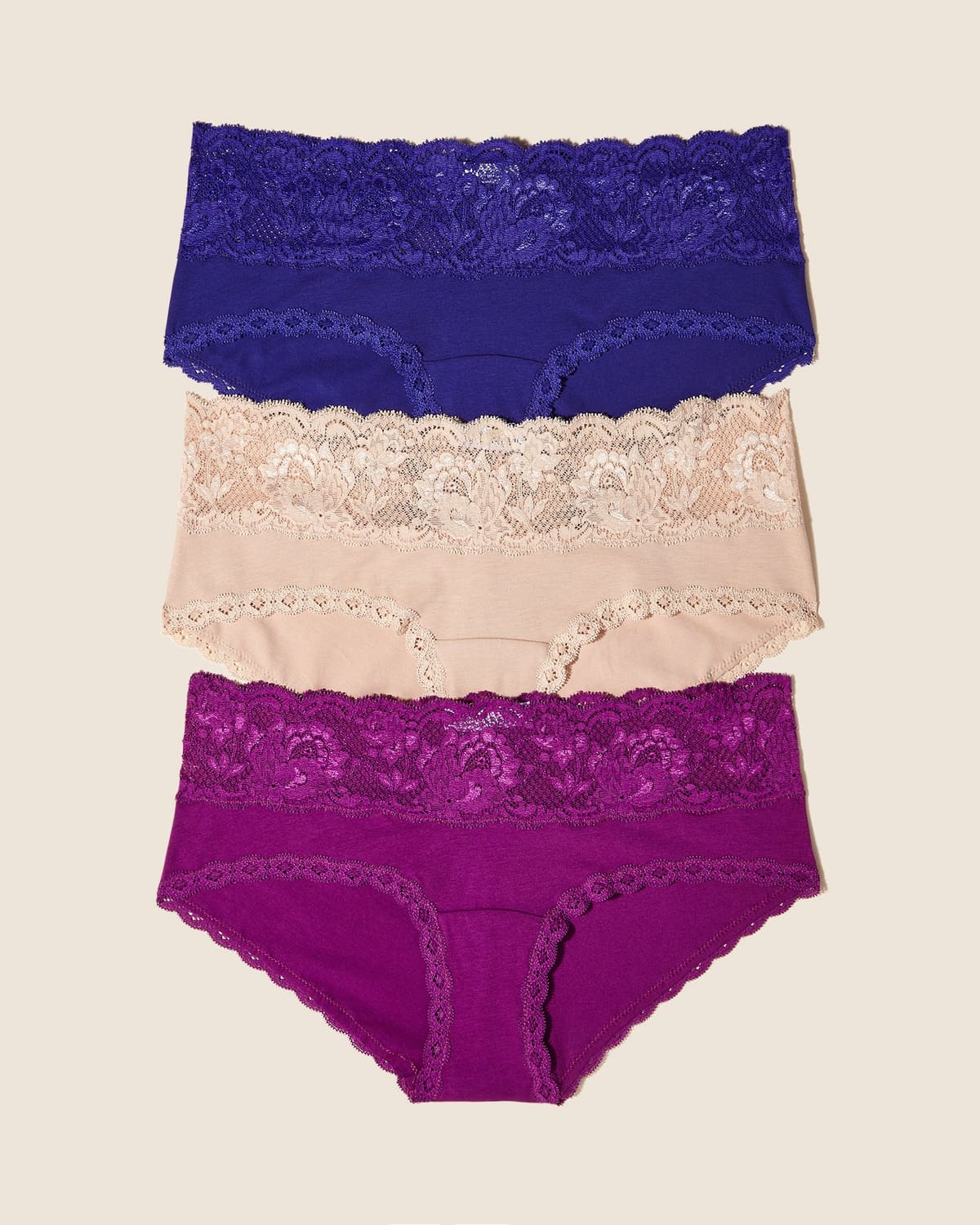 Maternity Boyshort Pack - Swiss Bette Violette Sette