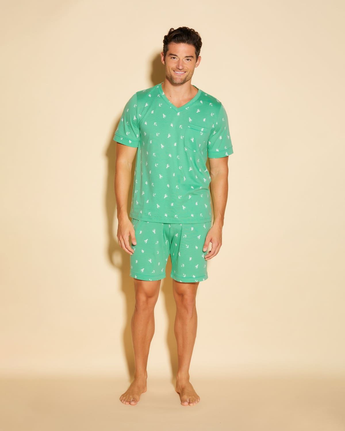 Men's T Shirt & Short Lounge Set - Northeast