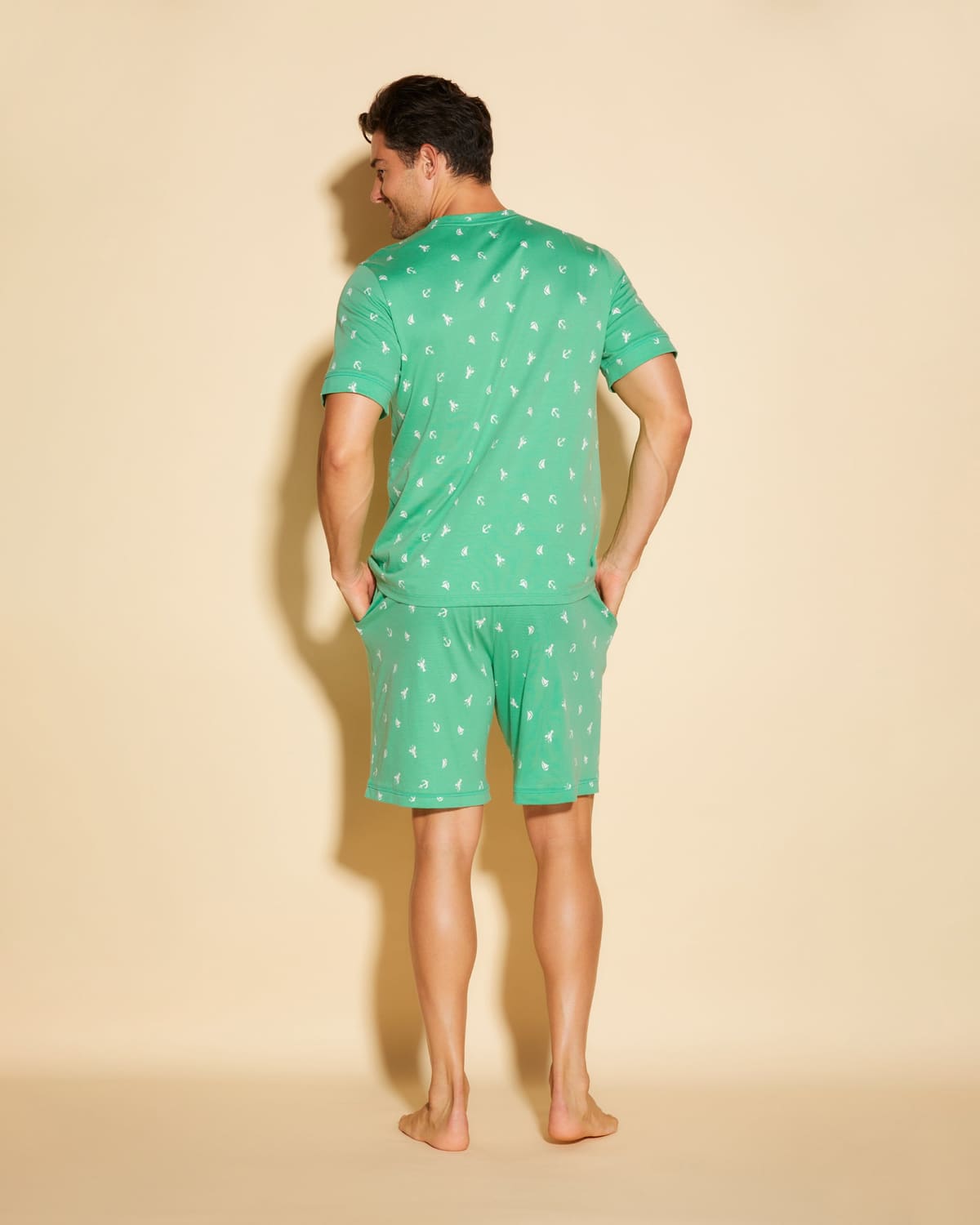 Men's T Shirt & Short Lounge Set - Northeast