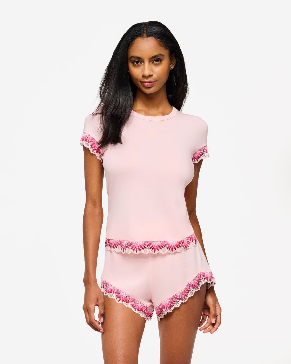 Modal Short - Pink Lilly