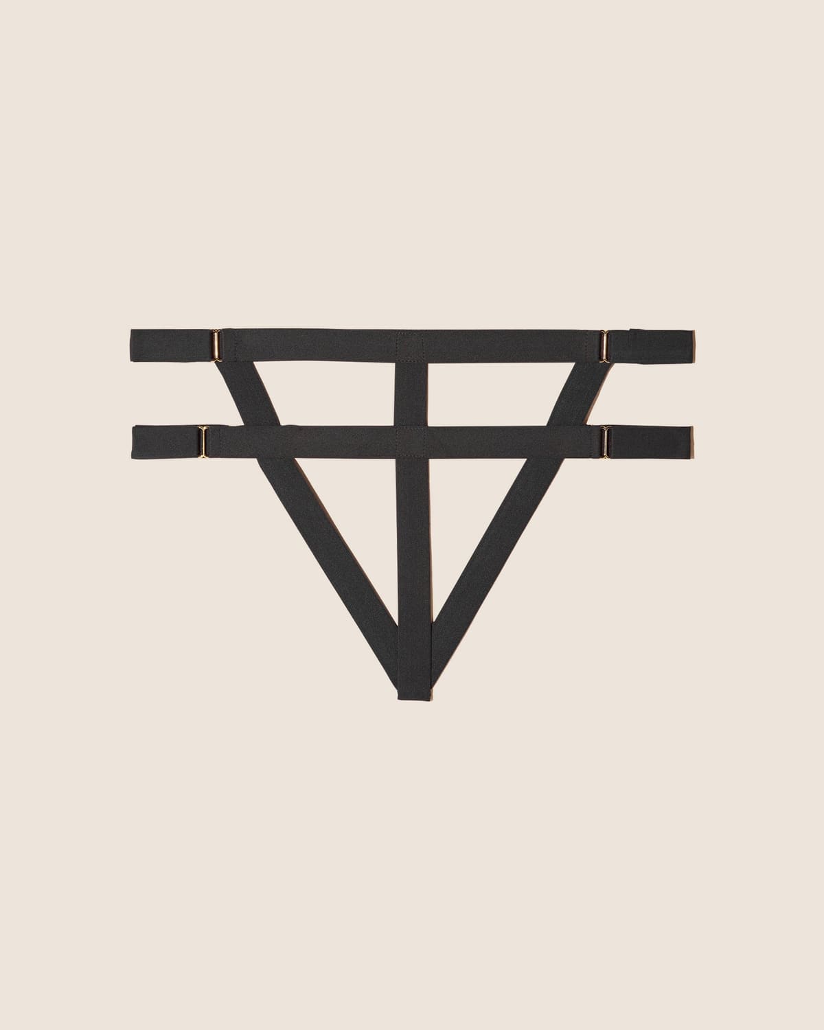 Ouvert T-Front - Black
