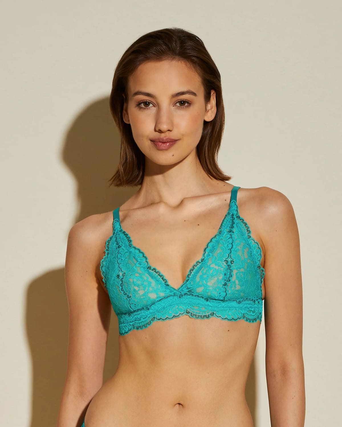 Peek A Boo Bralette - Addy Green