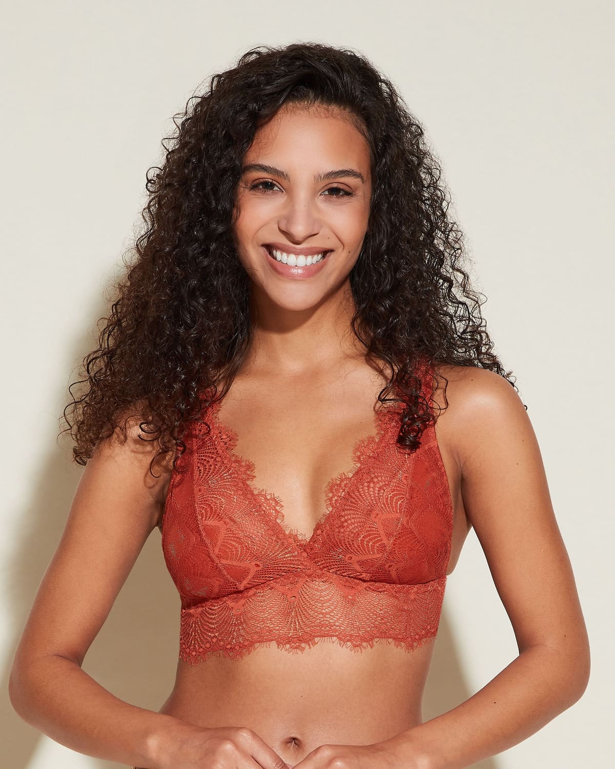 Petite Plunge Bralette - Sahara