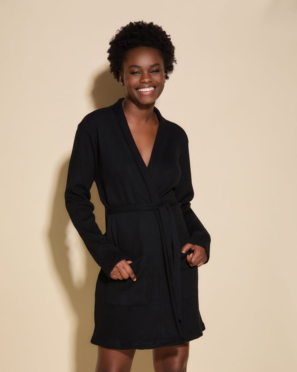 Robe Cardi - Black