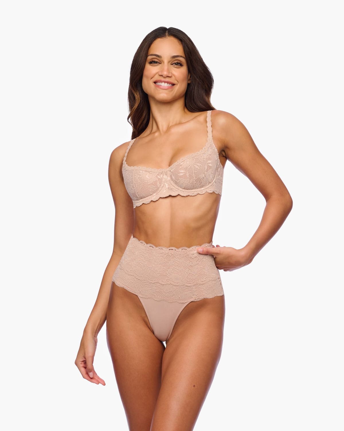 Sexy High Waisted Thong Shapewear - Sette