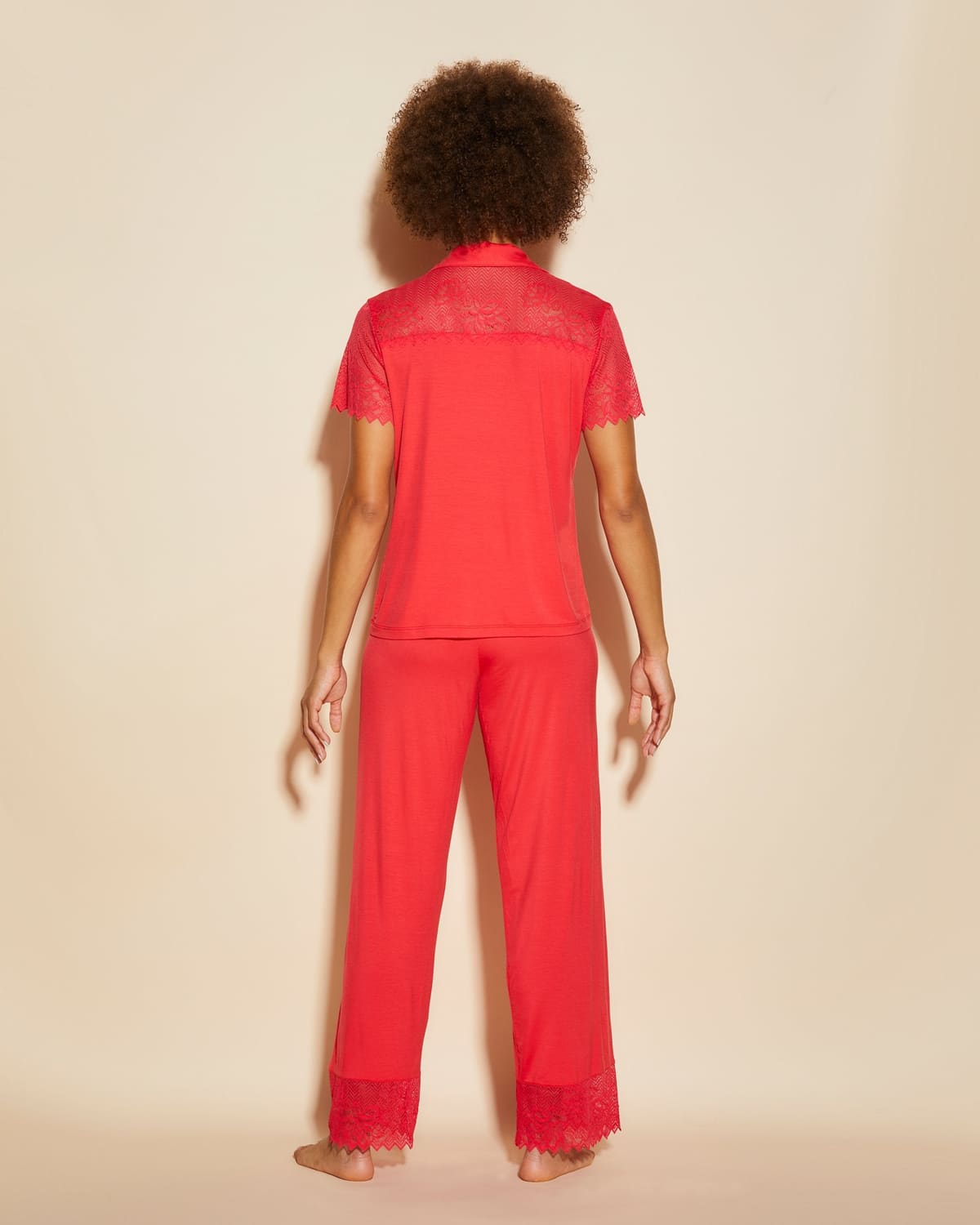 Short Sleeve Top & Pant - Rossetto