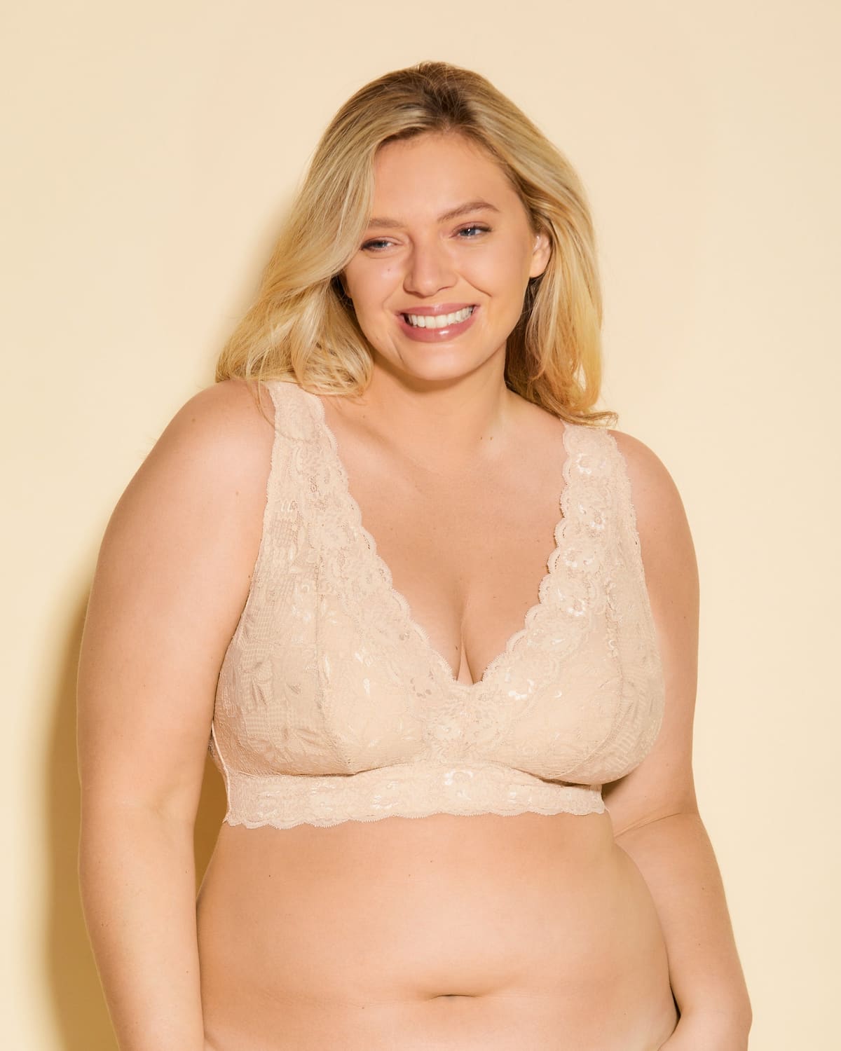 Ultra Curvy Plungie Longline Bralette - Sette