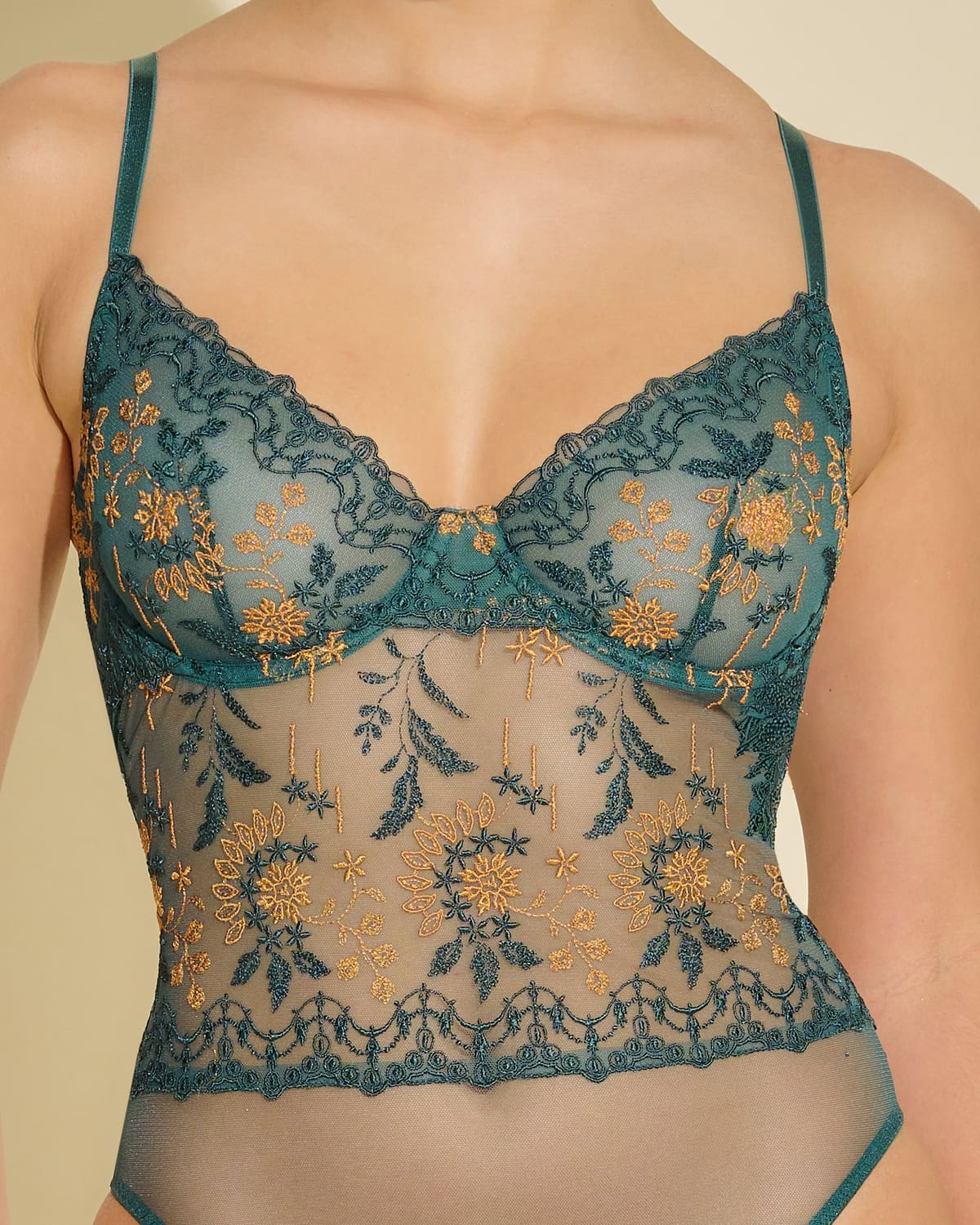 Underwire Bodysuit - Schnapps