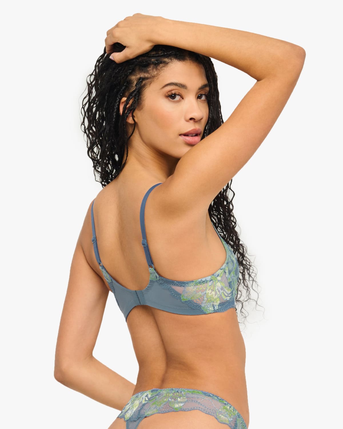 Underwire Demi Cup Bra - Lago
