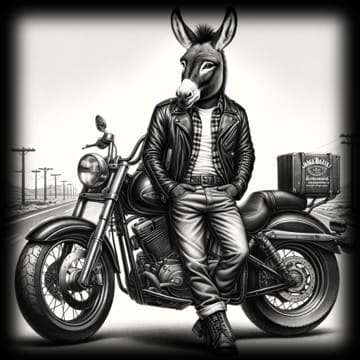 "Donkey Battitude - Open Road" - ASScoozie Design on FrostBuddy Universal Buddy | A Sweet Sip