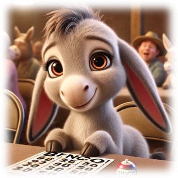 "Donkey Bingo Babe" - ASScoozie Design on FrostBuddy Universal Buddy | A Sweet Sip
